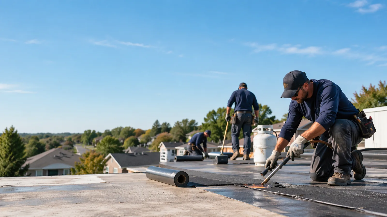 Flat Roof Leak Repair providers in Tescott, KS
